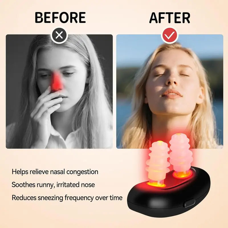 AirClear™ Dispositivo de Terapia Nasal Con Luz Roja