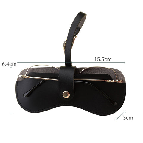 LLAVERO Y ESTUCHE DE CUERO PARA GAFAS ★ PERFECT LENS™ X2 PIEZAS