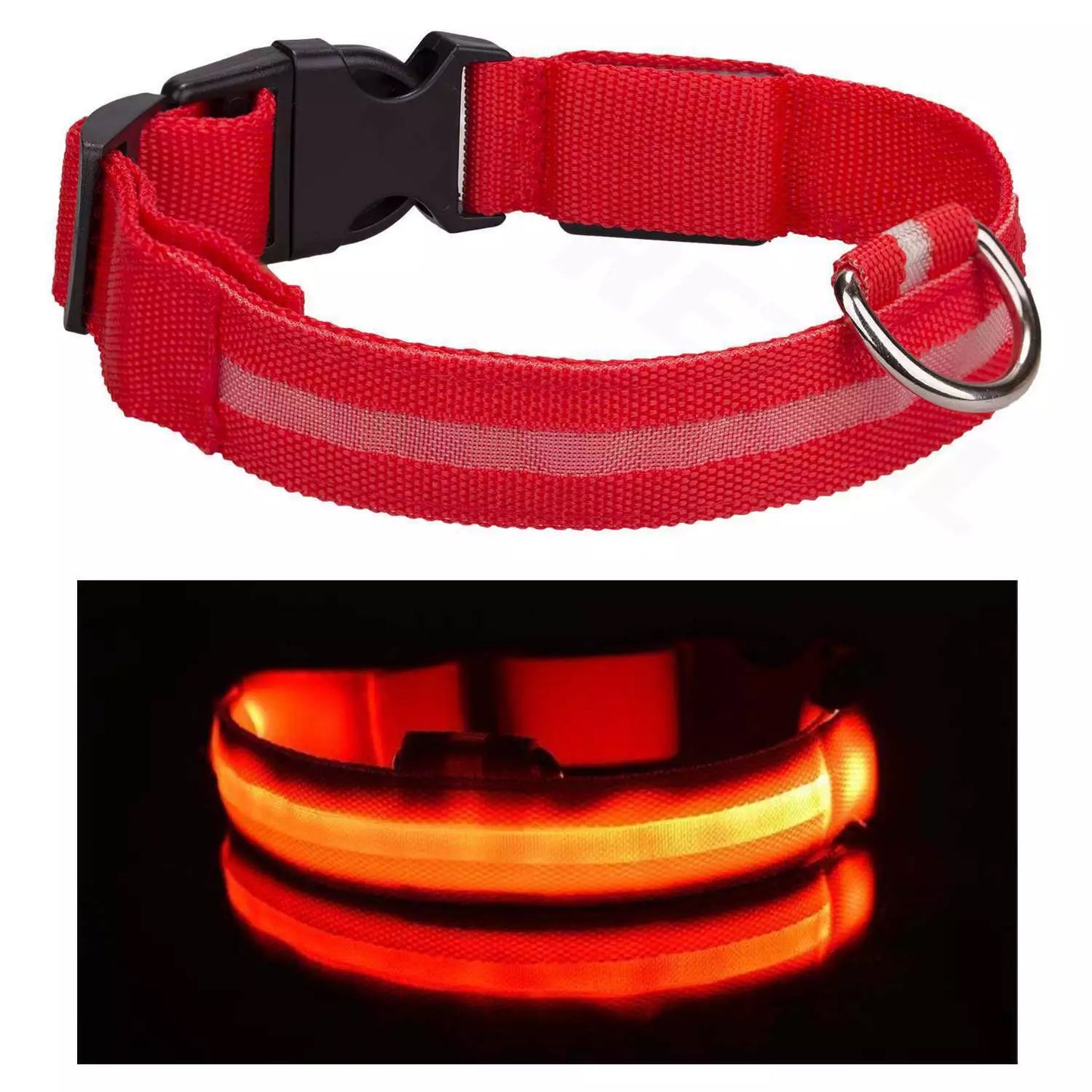 BrillaPet® | COLLAR LED PARA MASCOTAS ★ Seguridad garantizada para tus peluditos