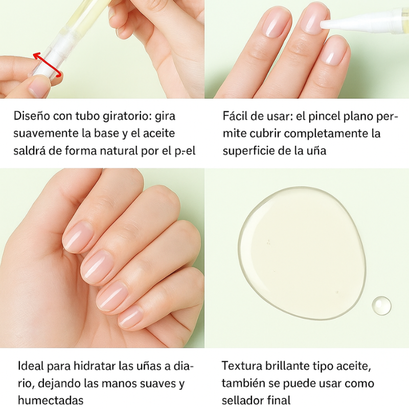 NailZen™ Aceite Para el Crecimiento de Uñas X2 pcs