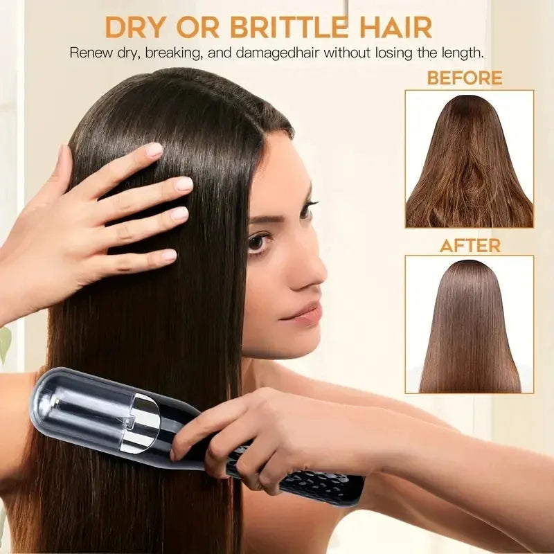 Shine Air™ | DEPILADORA DE PUNTAS ABIERTAS 2 EN 1 ★ Rejuvenece tu cabello en minutos