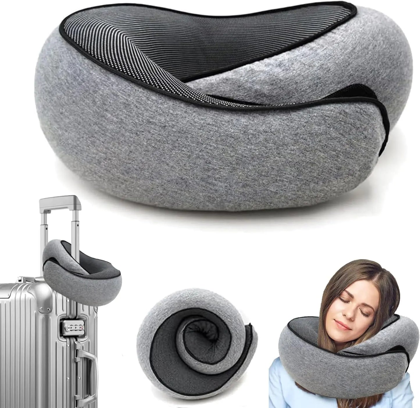 ALMOHADA DE CUELLO ERGONÓMICA PARA VIAJAR ★ RELAX PAD®