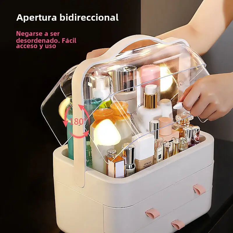 Beauty Box® | ORGANIZADOR DE MAQUILLAJE Y SKIN CARE ★ Ideal para tu tocador o llevar a viajes