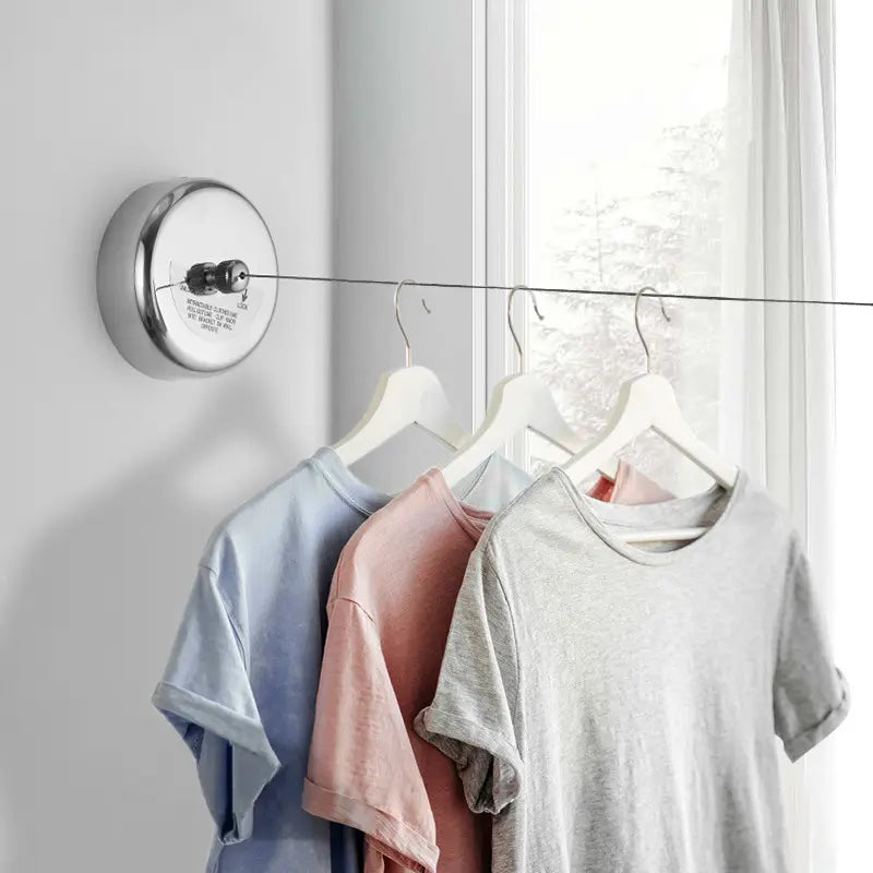TENDEDERO RETRÁCTIL PARA INTERIORES ★ FLEXI DRYER™ Longitud de 2,8 metros