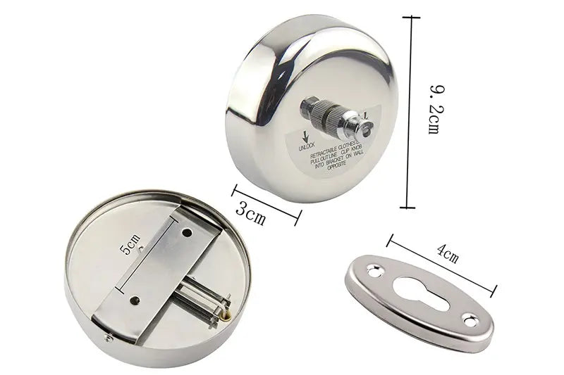 TENDEDERO RETRÁCTIL PARA INTERIORES ★ FLEXI DRYER™ Longitud de 2,8 metros