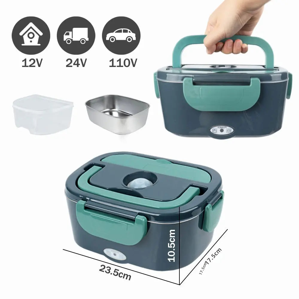Hot-Tote® | PORTA COMIDA CALENTADOR ELÉCTRICO ★ Disfruta de alimentos calientes en cualquier lugar