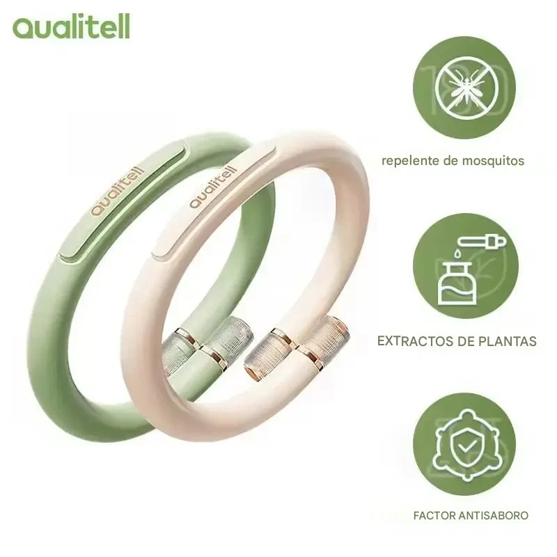 Natural-Bite™ | PULSERA REPELENTE DE MOSQUITOS ★ Ideal para niños y adultos