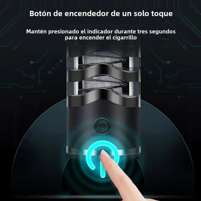 CENICERO ELECTRÓNICO ESTILO VAPE PARA CIGARRILLOS™ Recargable y funciona como encendedor
