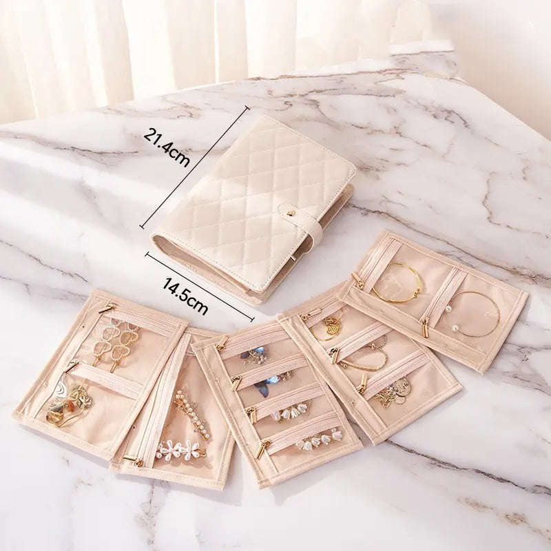 LuxJoy® Estuche Organizador de Joyas ★ Siempre organizadas y seguras