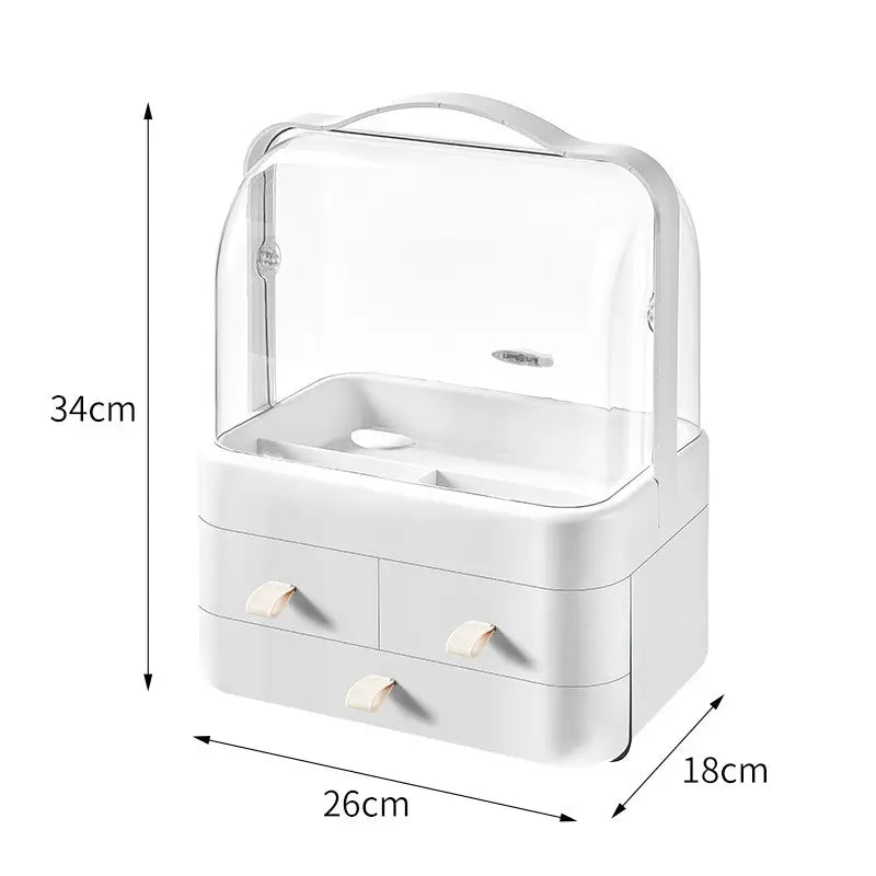Beauty Box® | ORGANIZADOR DE MAQUILLAJE Y SKIN CARE ★ Ideal para tu tocador o llevar a viajes