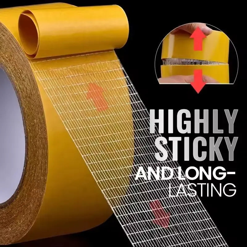 StickMaster® CINTA DE MALLA ADHESIVA DOBLE CARA ★ Fuerza adhesiva como ninguna otra