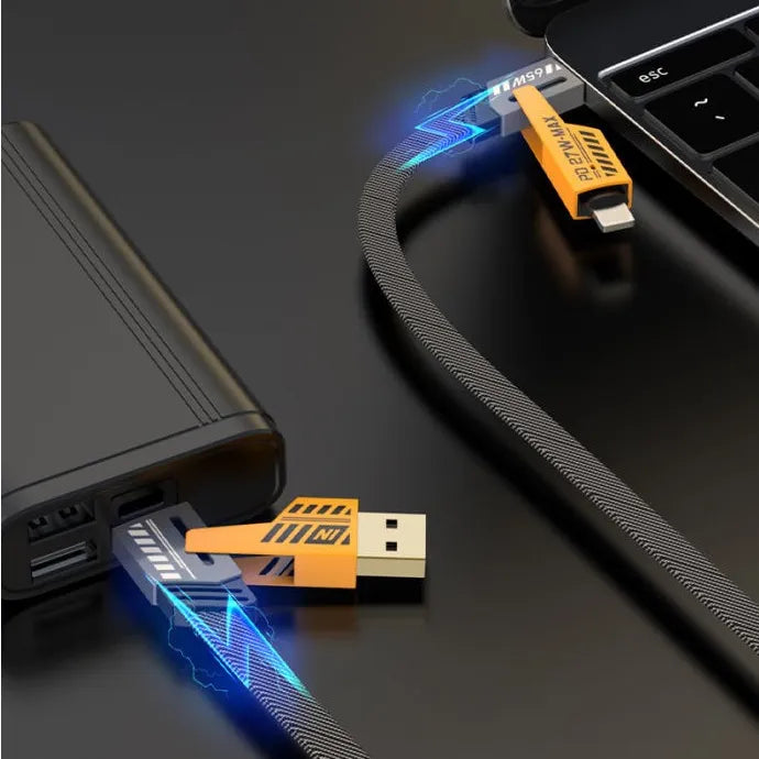 CABLE DE CARGA RÁPIDA 4 EN 1 ★ POWERLINK®
