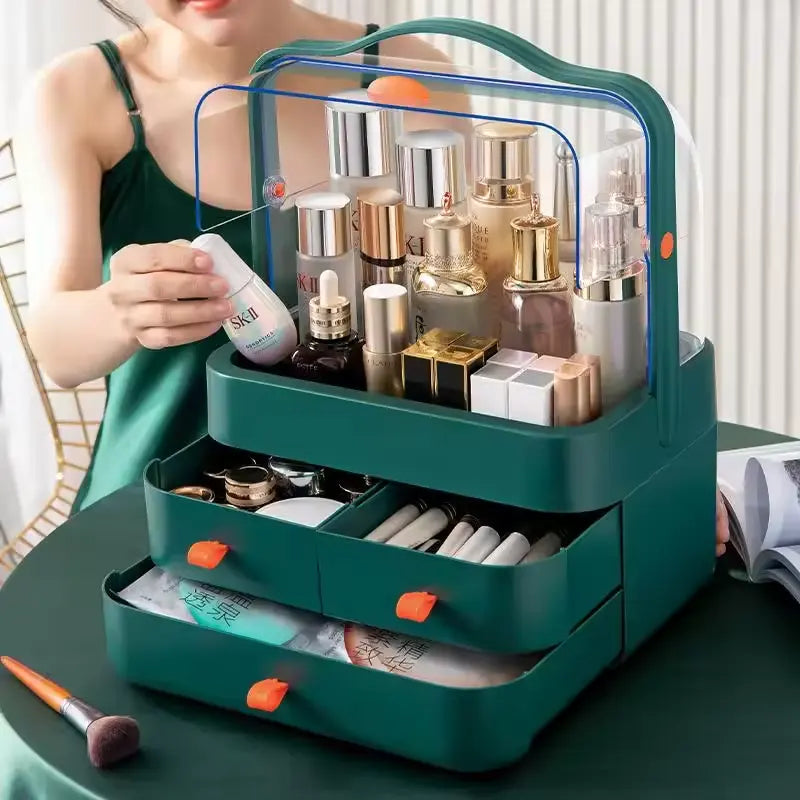 Beauty Box® | ORGANIZADOR DE MAQUILLAJE Y SKIN CARE ★ Ideal para tu tocador o llevar a viajes