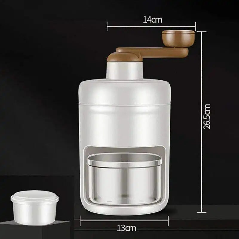 MOLINO PARA RASPAR HIELO® Ideal para hacer granizados, batidos, conos, etc...