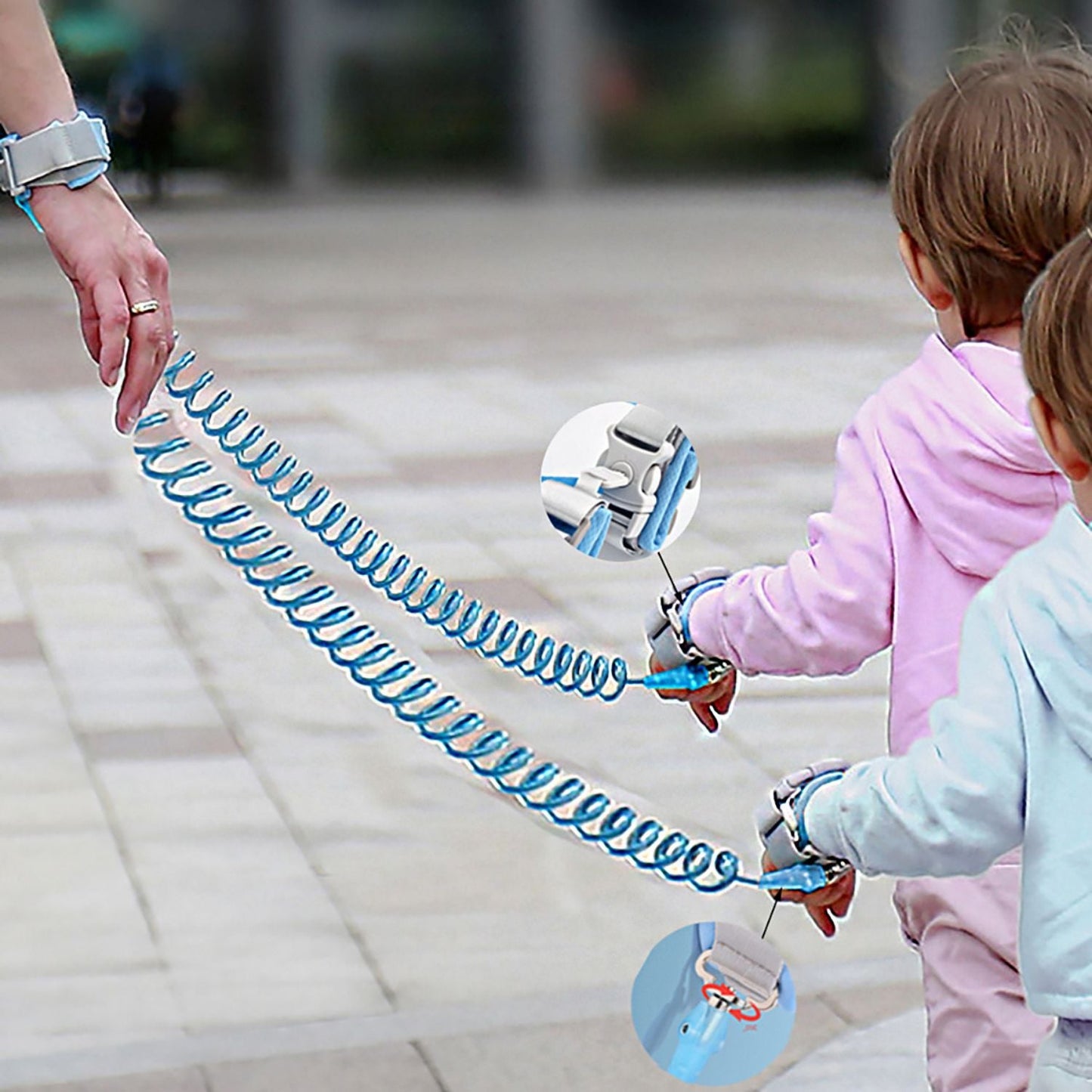 WristGuard™ ESPOSAS DE SEGURIDAD ANTIPÉRDIDA PARA NIÑOS DE ROTACIÓN 360°