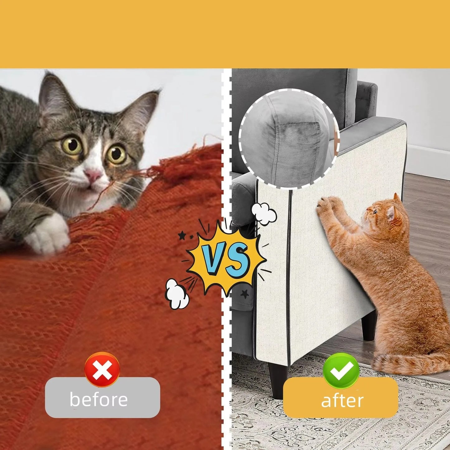 CatProtect® Tapete Antirasguños Adhesivo