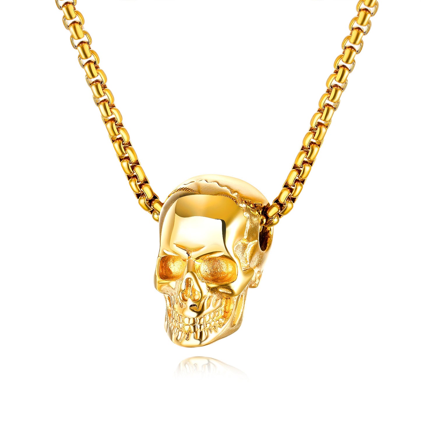 DarkEdge™ Collar con Dije de Calavera