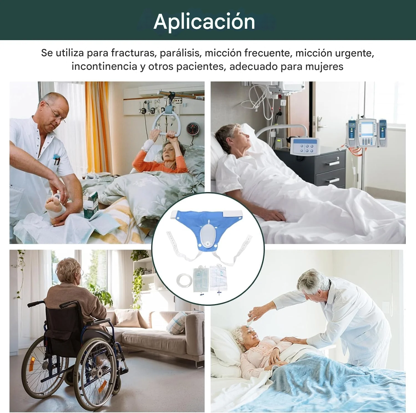 UltraVoid™ | BOLSA DE DRENAJE DE ORINA ★ Reutilizable y portátil de grado médico