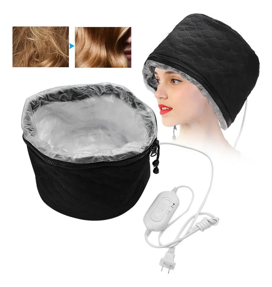 HeatSpa Pro™ Gorro Térmico para Tratamientos Capilares