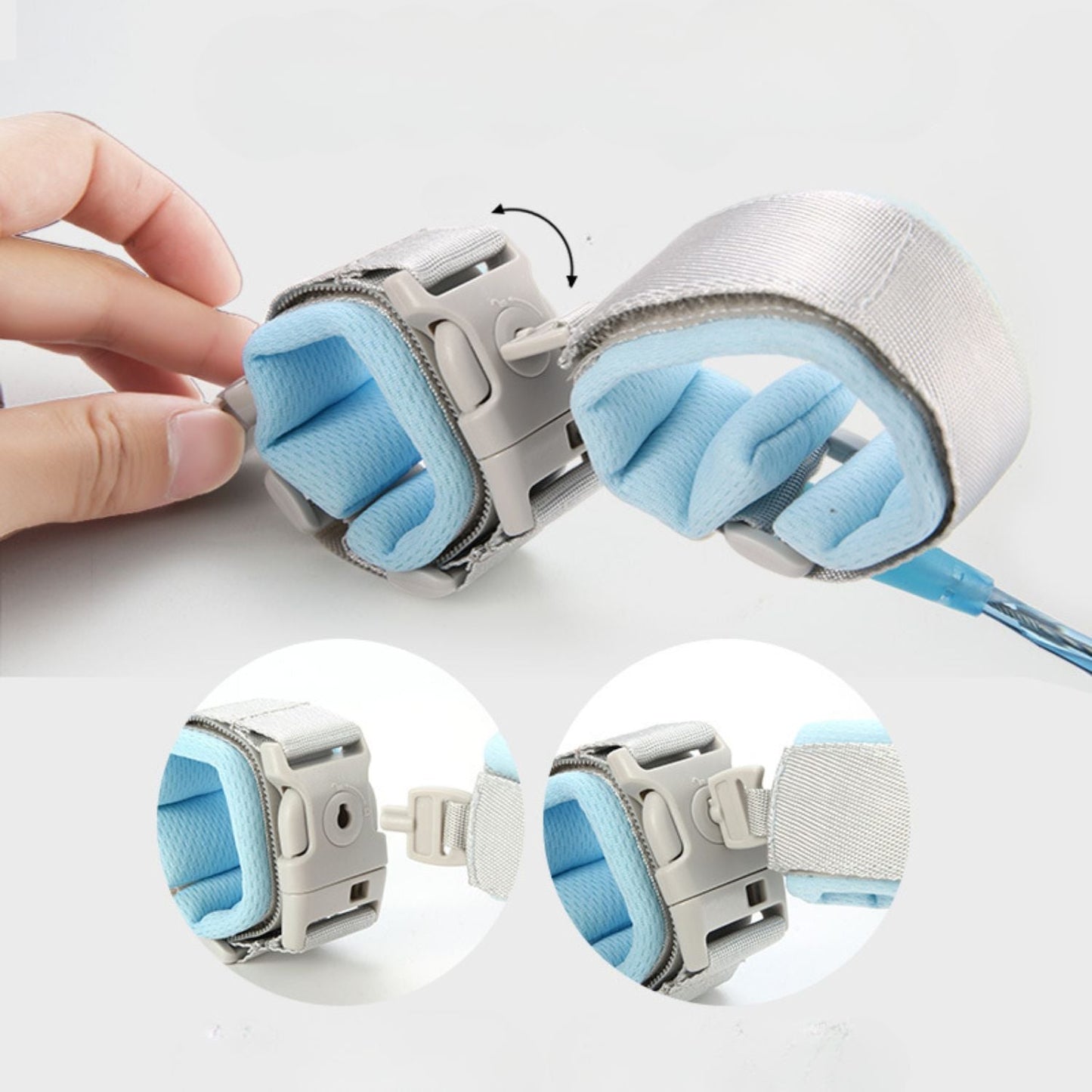 WristGuard™ ESPOSAS DE SEGURIDAD ANTIPÉRDIDA PARA NIÑOS DE ROTACIÓN 360°