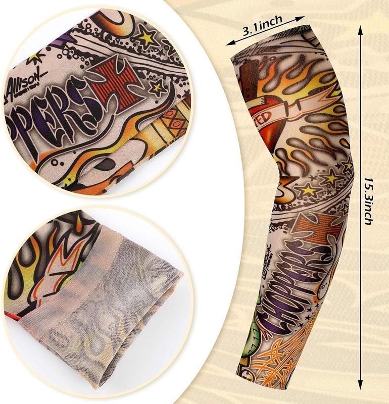 TattooSkin™ | MANGAS DE TATUAJES REALISTAS UNISEX X10 PCS ★ Tatuajes sin tinta ni dolor