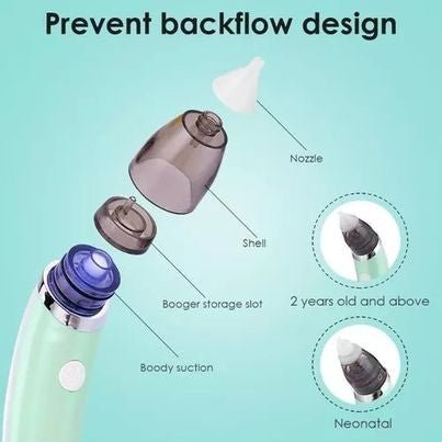 BabyClear™ Aspirador Nasal Eléctrico para Bebés