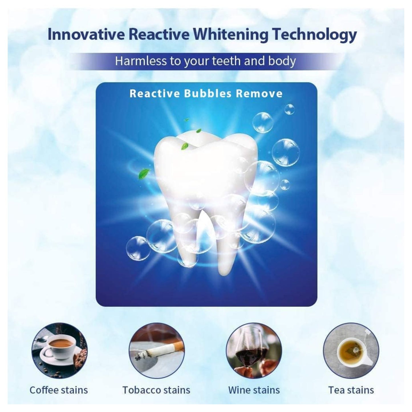 5D White® Tiras de Blanqueamiento Dental X14