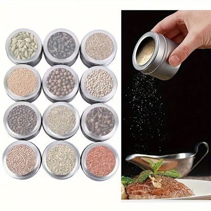 MagnetChef™ Tarros Magnéticos Para Especias X6