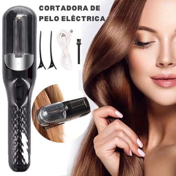 Shine Air™ | DEPILADORA DE PUNTAS ABIERTAS 2 EN 1 ★ Rejuvenece tu cabello en minutos