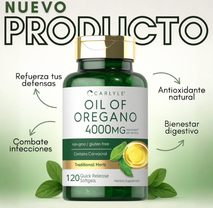 VitalHerb™ Cápsulas de Aceite de Orégano x150