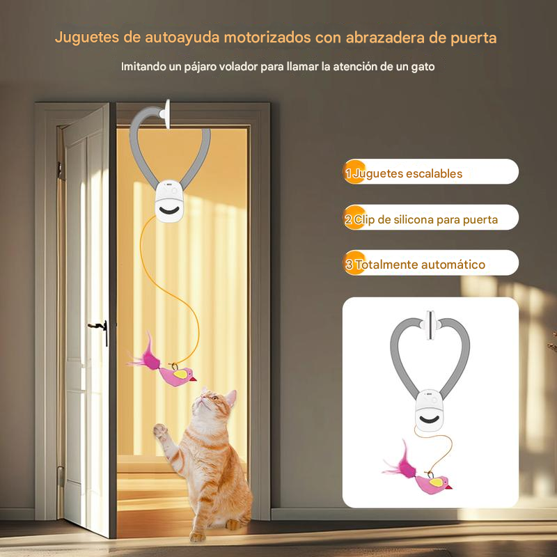 CatMotion® | JUGUETE AUTOMÁTICO PARA GATOS ★ Evita el estrés, ansiedad & aburrimiento en tu gato