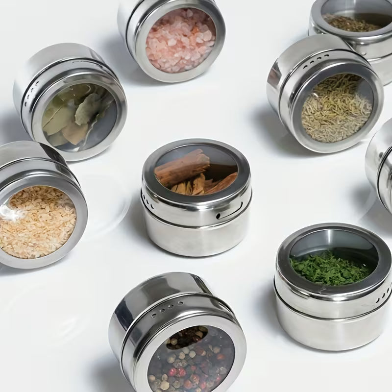 MagnetChef™ Tarros Magnéticos Para Especias X6