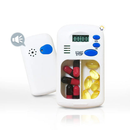 DoseAlert™ Pastillero con Recordatorio de Alarma