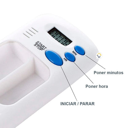 DoseAlert™ Pastillero con Recordatorio de Alarma