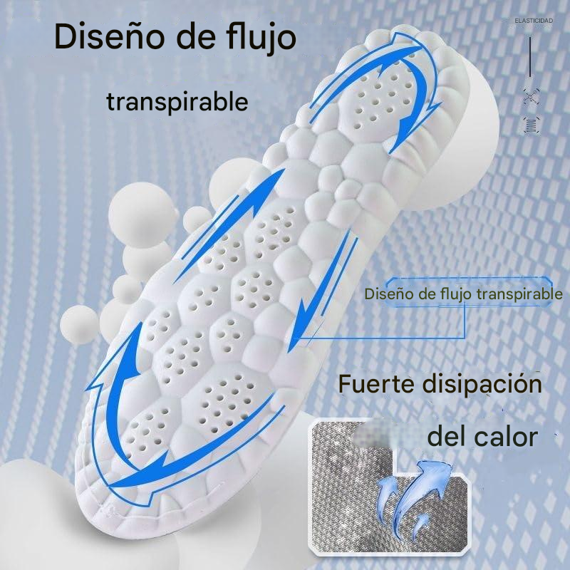 Step Zen™ | PLANTILLAS DEPORTIVAS 4D - X3 PARES ★Olvídate del dolor de pie para siempre