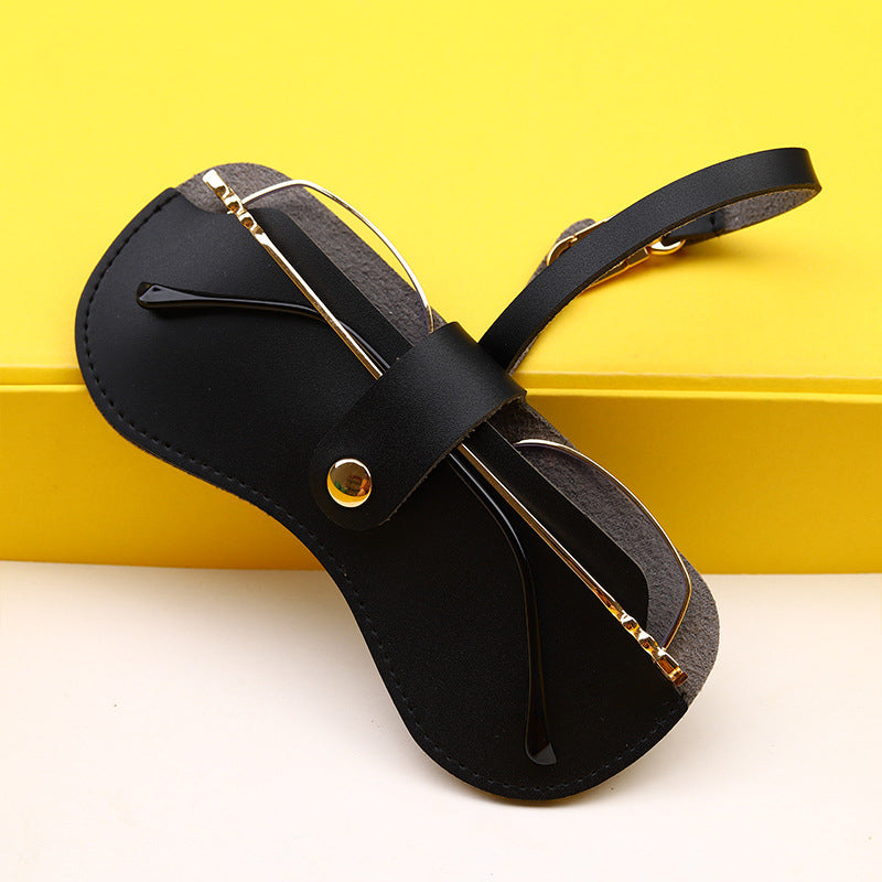 LLAVERO Y ESTUCHE DE CUERO PARA GAFAS ★ PERFECT LENS™ X2 PIEZAS