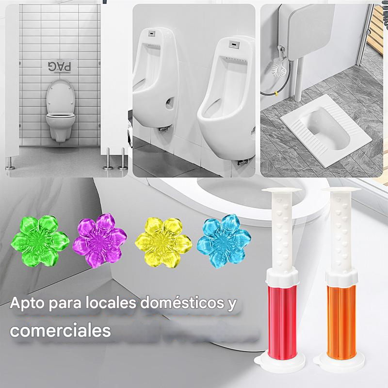 FloraFresh® | SELLOS AMBIENTADORES / LIMPIADORES PARA INODORO ★ Combo X6 piezas