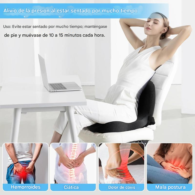 Sit-Smart® | COJÍN ERGONÓMICO PARA EL ASIENTO DEL CARRO ★ Ideal para todo tipo de sillas