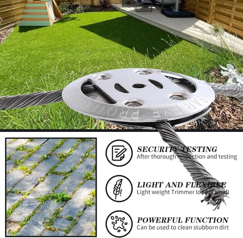 PowerBlade® | CABEZAL DE CORTE PARA GUADAÑA ★ 6 alambres de acero para precisión y durabilidad