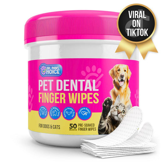 PetDental® | TOALLITAS DE LIMPIEZA PARA MASCOTAS ★ Para limpiar orejas, dientes y más...