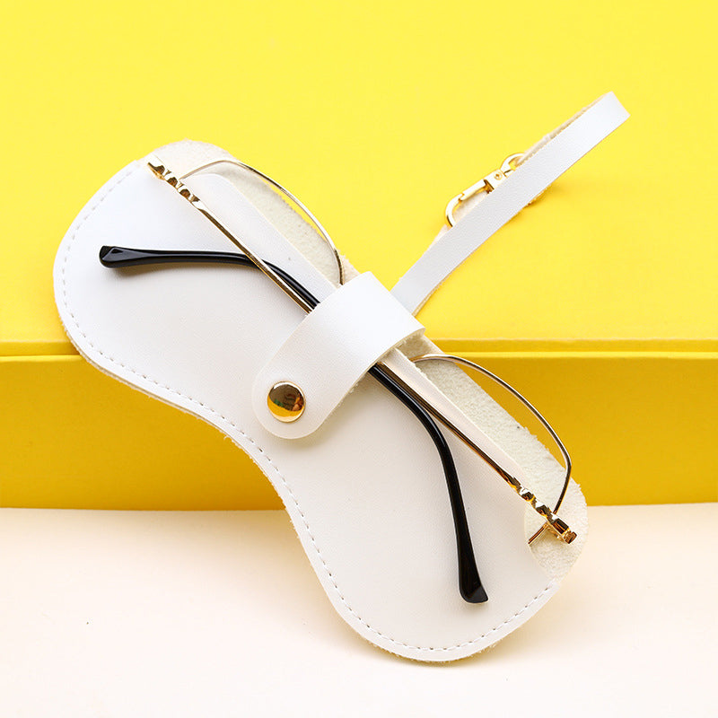 LLAVERO Y ESTUCHE DE CUERO PARA GAFAS ★ PERFECT LENS™ X2 PIEZAS