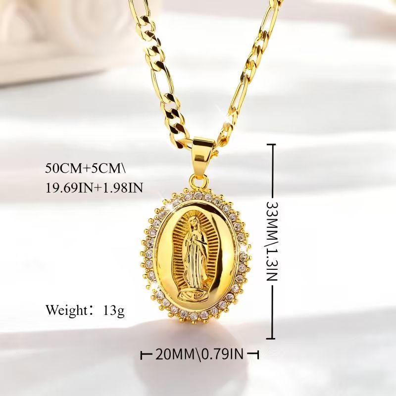 Sacred Aura™ Cadena de la Virgen de Guadalupe