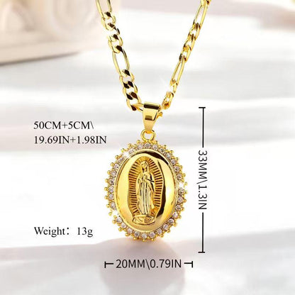 Sacred Aura™ Cadena de la Virgen de Guadalupe