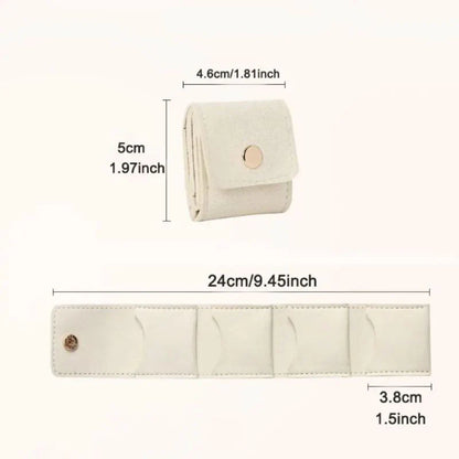 VelvetCase™ MINI BOLSO PLEGABLE PARA JOYAS ★ x 3 piezas