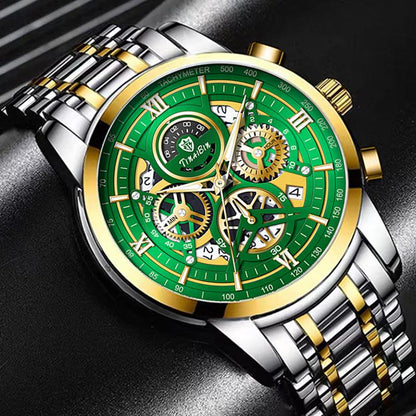 RoyalGreen® Reloj Suizo de Lujo Oro Verde