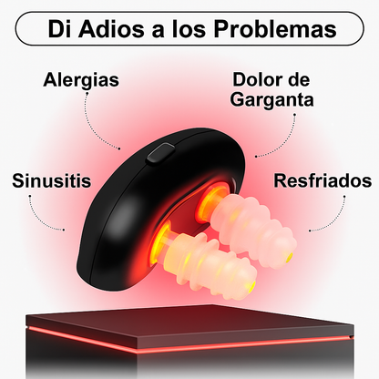 AirClear™ Dispositivo de Terapia Nasal Con Luz Roja