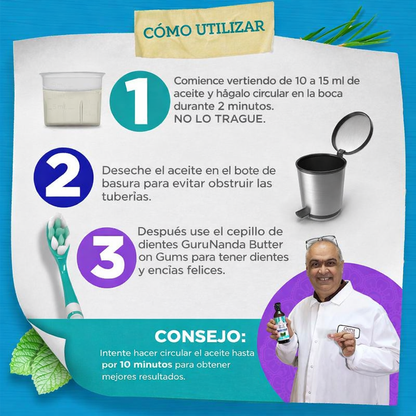 FreshMint™ Enjuague Bucal + Raspa Lengua + Cepillo de dientes