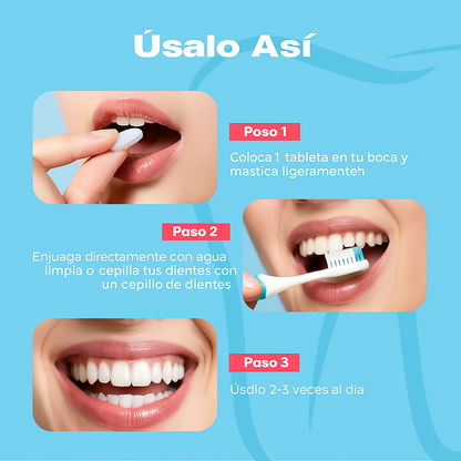 FreshCore™ Tabletas de Pasta Dental Masticables