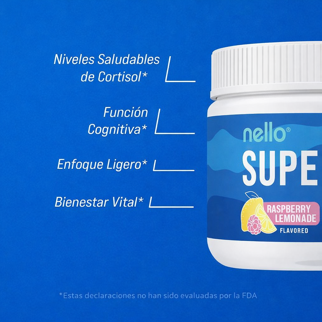 SuperCalm® Suplemento Para el Estrés, Relajación Muscular, el Sueño & Más...
