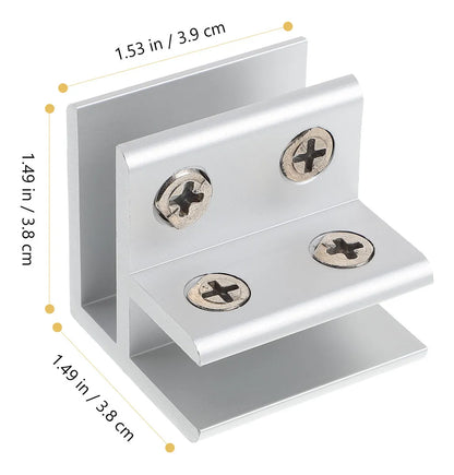 EdgeLock™ Abrazaderas / Soportes de Aluminio X4 PCS